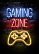 Gaming Zone Neon Sign for Gaming Wall Decor