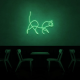 Kitten Cat Animal Neon Sign for Room Interior Decor