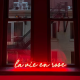 La Vie En Rose Neon Sign for Wall Decor